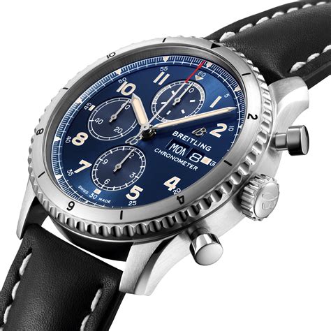 breitling aviator 8 day & date|breitling aviator 8 chronograph 43.